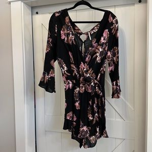 Free People Wrap romper
